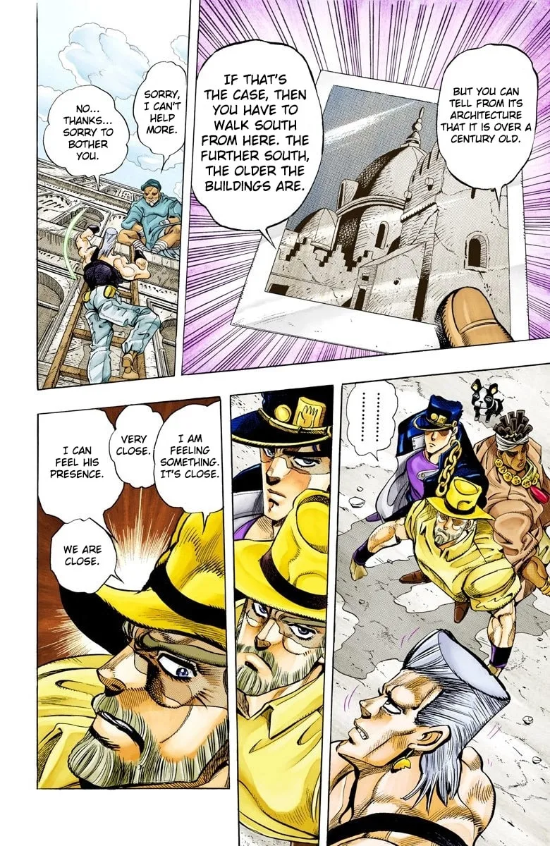 JoJo no Kimyou na Bouken Part 3: Stardust Crusaders Colored Manga, chapter 105, page 2
