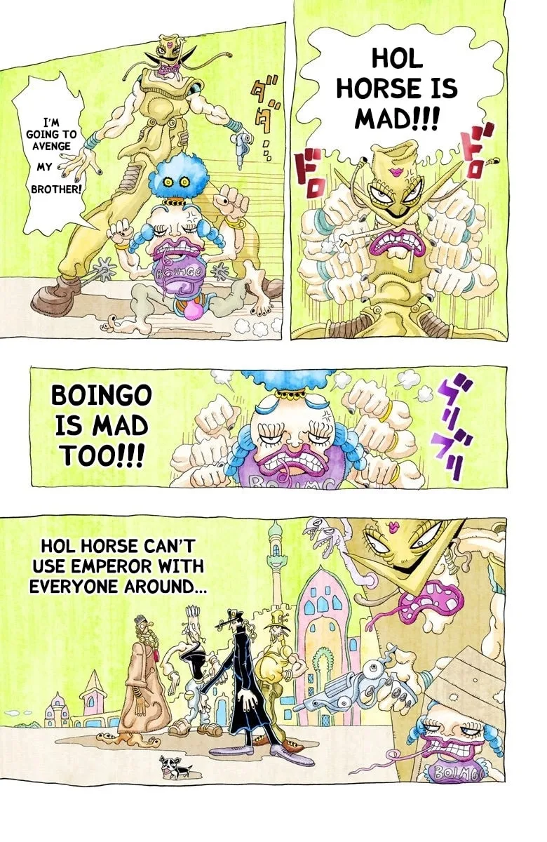 JoJo no Kimyou na Bouken Part 3: Stardust Crusaders Colored Manga, chapter 105, page 7
