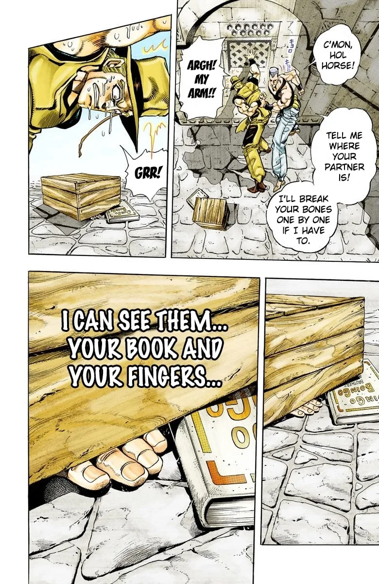 JoJo no Kimyou na Bouken Part 3: Stardust Crusaders Colored Manga, chapter 105, page 14
