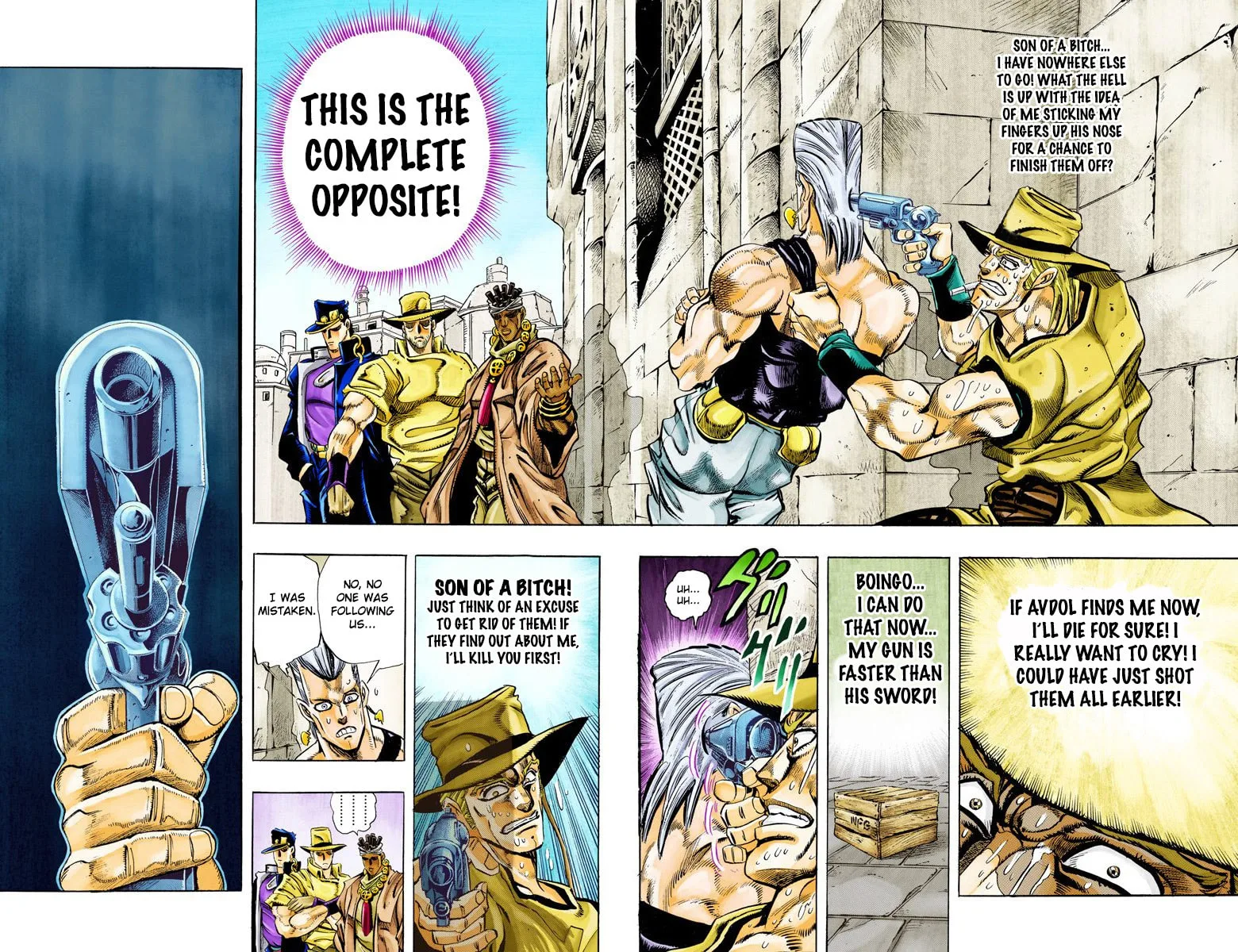JoJo no Kimyou na Bouken Part 3: Stardust Crusaders Colored Manga, chapter 106, page 7