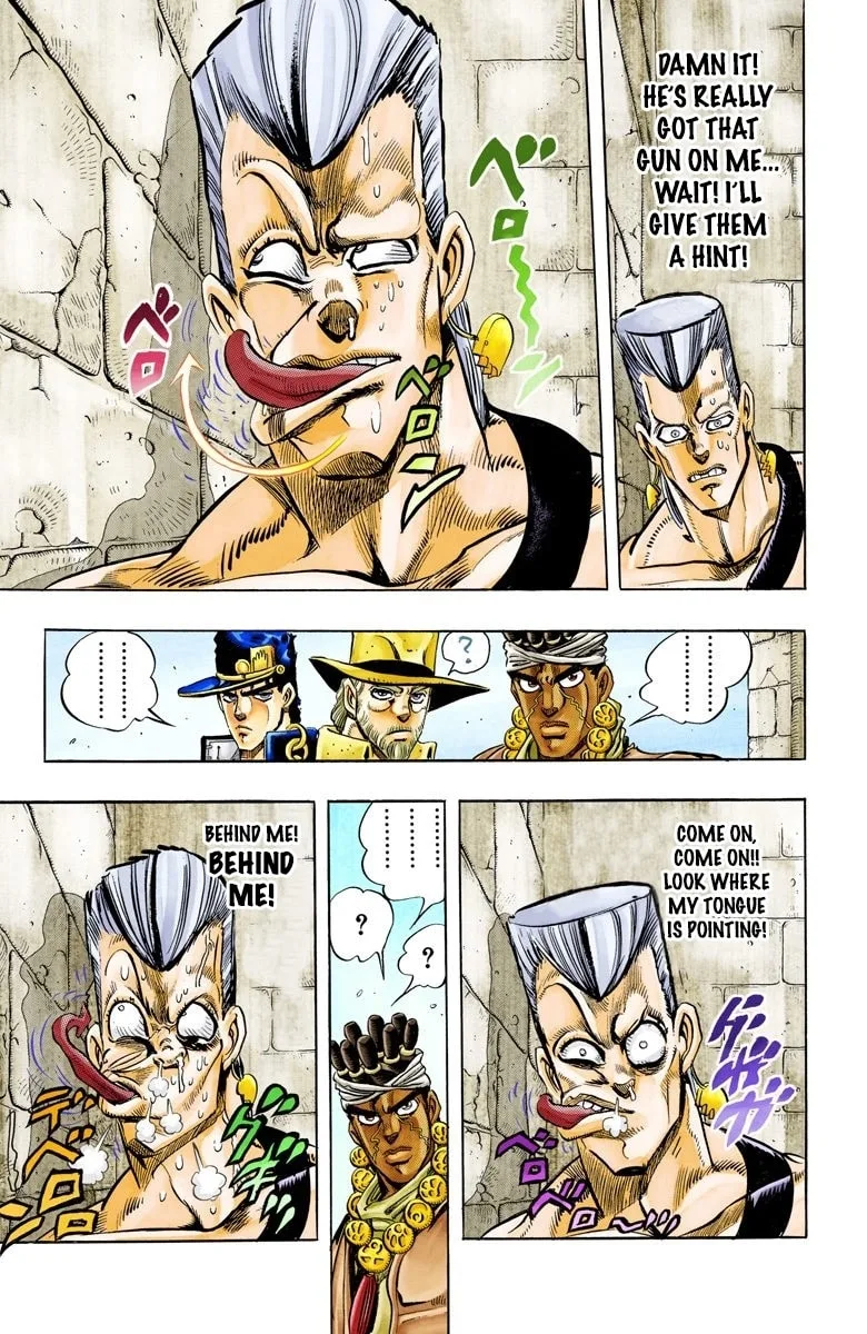 JoJo no Kimyou na Bouken Part 3: Stardust Crusaders Colored Manga, chapter 106, page 9