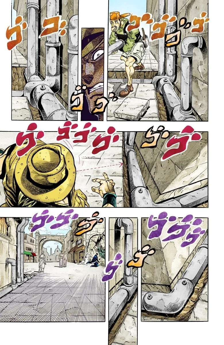 JoJo no Kimyou na Bouken Part 3: Stardust Crusaders Colored Manga, chapter 107, page 9