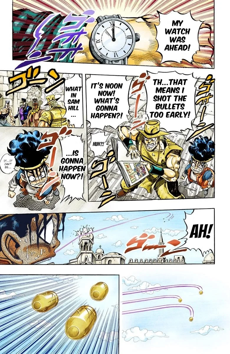 JoJo no Kimyou na Bouken Part 3: Stardust Crusaders Colored Manga, chapter 108, page 7