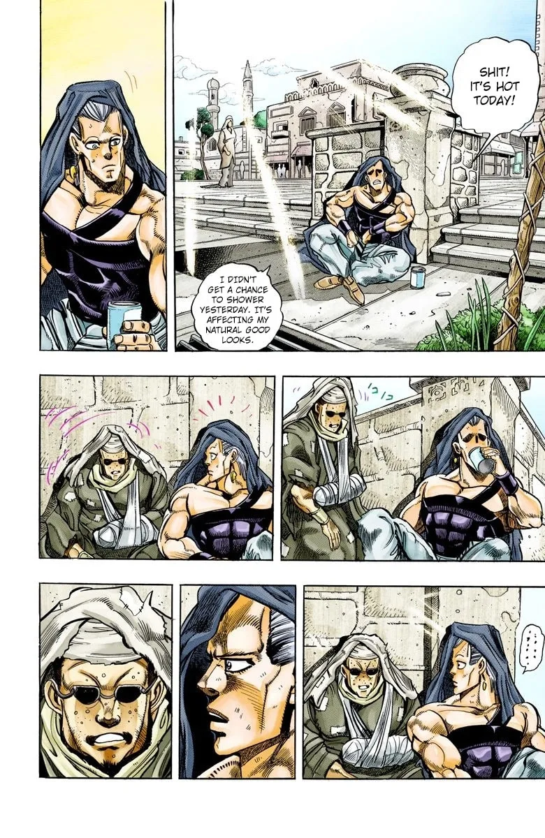 JoJo no Kimyou na Bouken Part 3: Stardust Crusaders Colored Manga, chapter 109, page 2