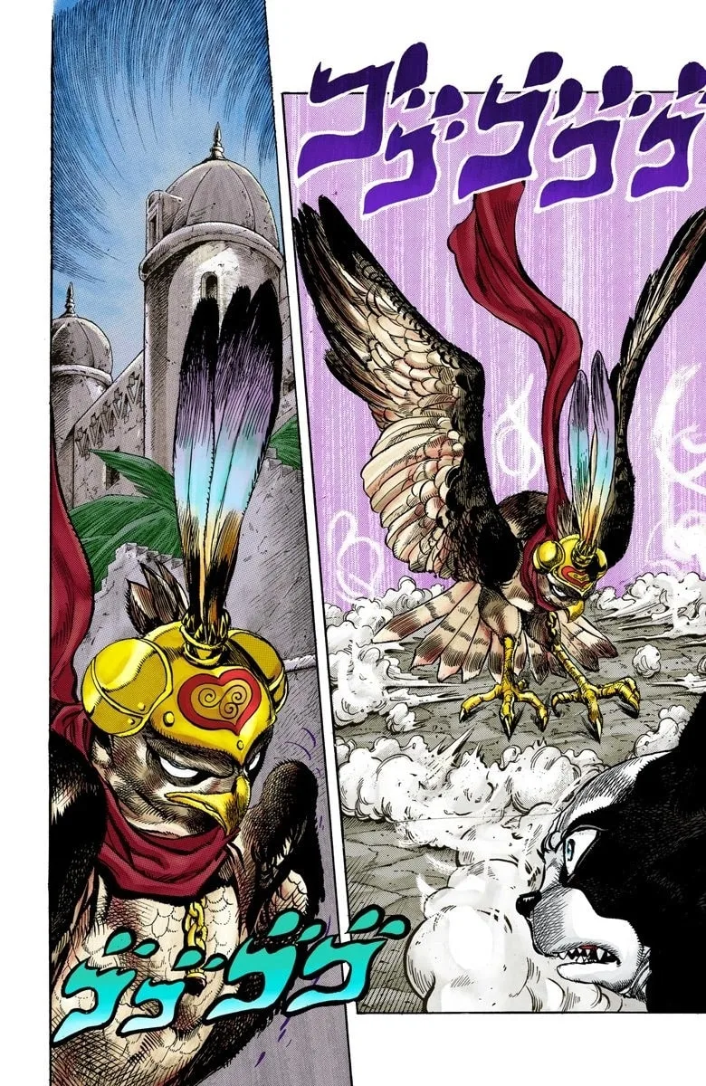 JoJo no Kimyou na Bouken Part 3: Stardust Crusaders Colored Manga, chapter 110, page 3