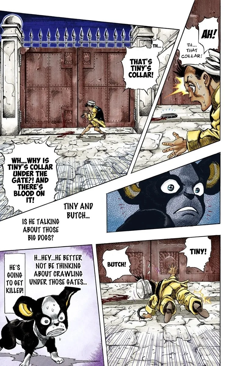 JoJo no Kimyou na Bouken Part 3: Stardust Crusaders Colored Manga, chapter 110, page 7