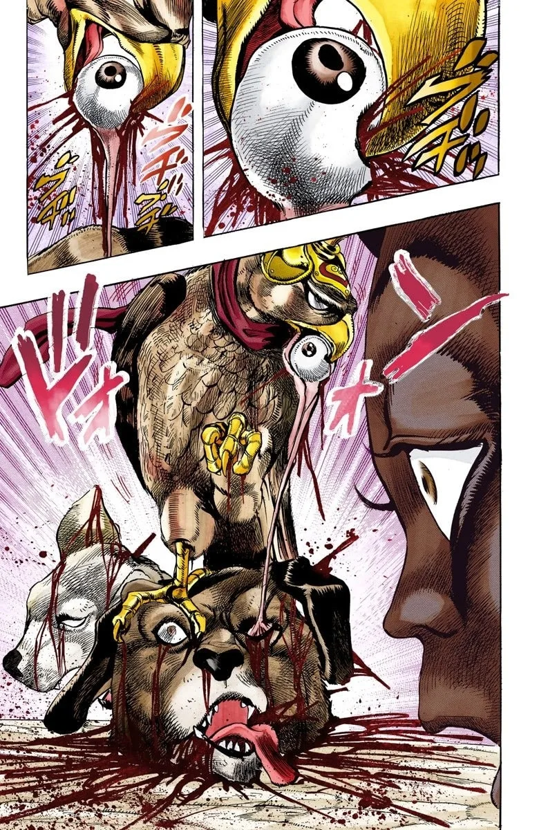 JoJo no Kimyou na Bouken Part 3: Stardust Crusaders Colored Manga, chapter 110, page 9