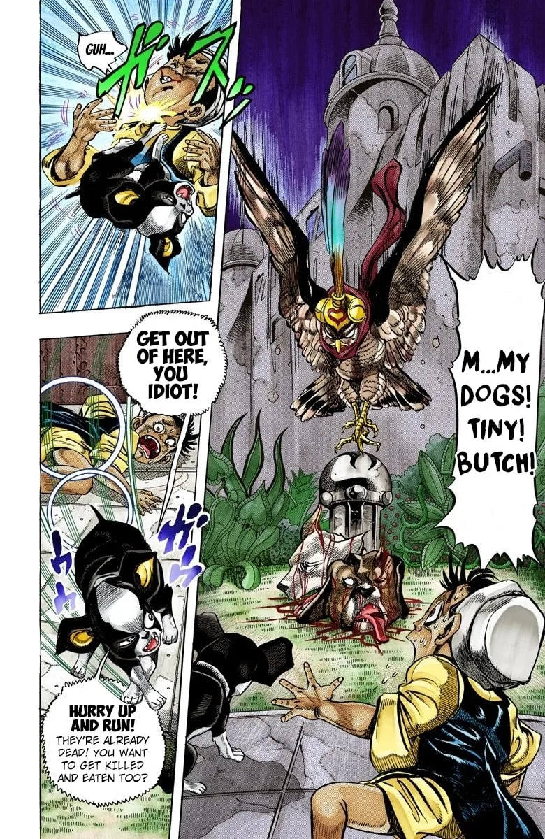 JoJo no Kimyou na Bouken Part 3: Stardust Crusaders Colored Manga, chapter 111, page 2