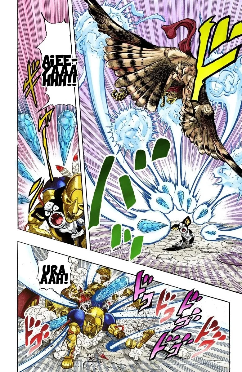 JoJo no Kimyou na Bouken Part 3: Stardust Crusaders Colored Manga, chapter 111, page 12