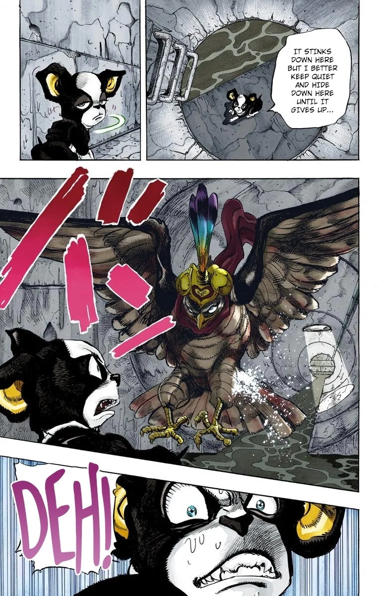 JoJo no Kimyou na Bouken Part 3: Stardust Crusaders Colored Manga, chapter 111, page 15