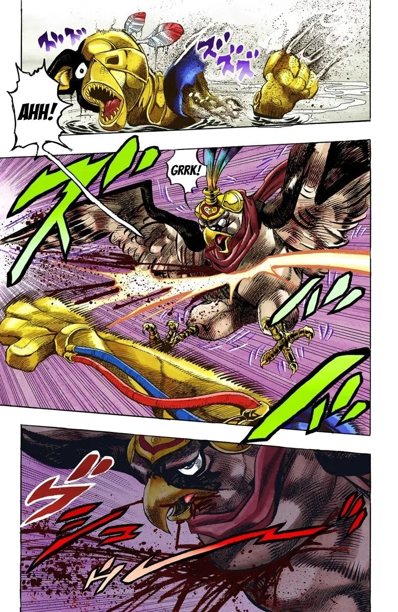 JoJo no Kimyou na Bouken Part 3: Stardust Crusaders Colored Manga, chapter 111, page 19