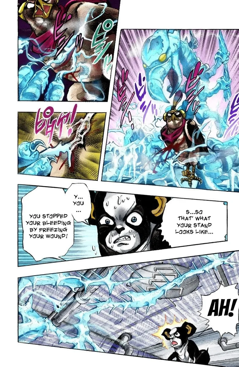 JoJo no Kimyou na Bouken Part 3: Stardust Crusaders Colored Manga, chapter 112, page 7