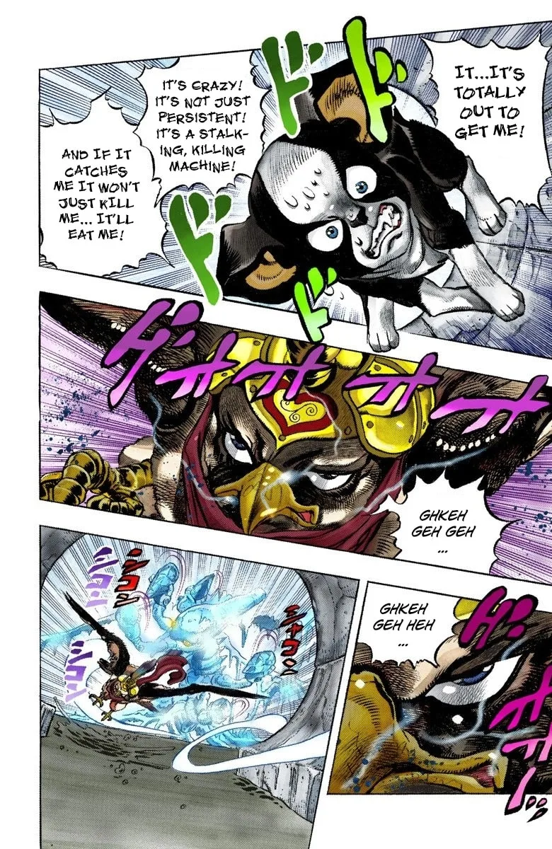 JoJo no Kimyou na Bouken Part 3: Stardust Crusaders Colored Manga, chapter 112, page 11