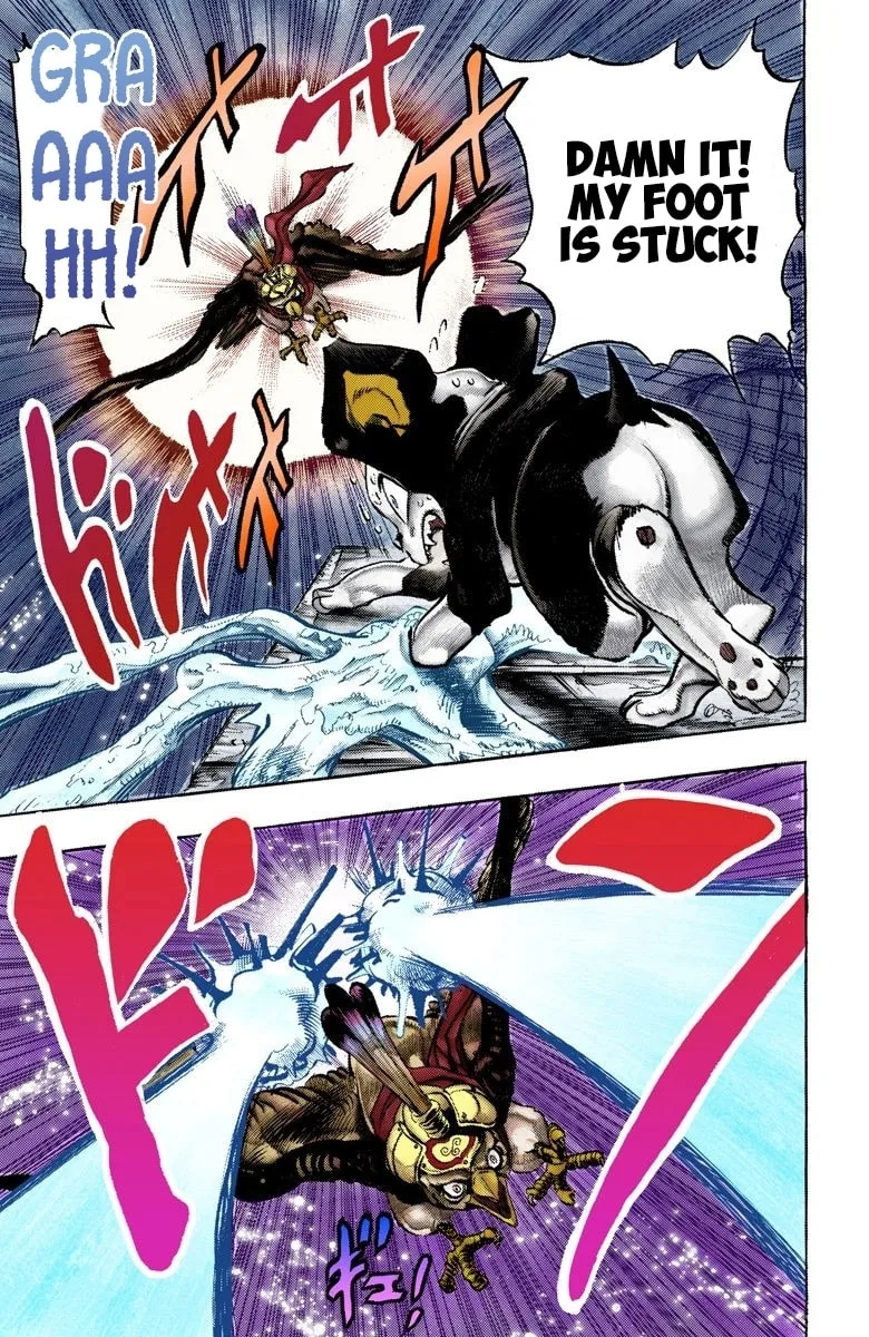 JoJo no Kimyou na Bouken Part 3: Stardust Crusaders Colored Manga, chapter 112, page 14