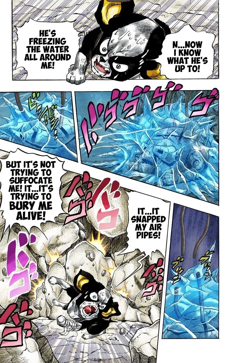 JoJo no Kimyou na Bouken Part 3: Stardust Crusaders Colored Manga, chapter 113, page 8