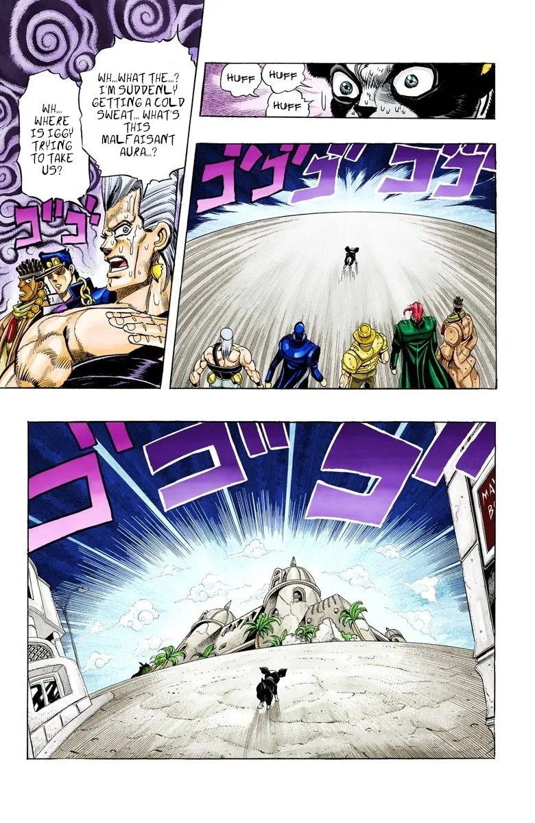 JoJo no Kimyou na Bouken Part 3: Stardust Crusaders Colored Manga, chapter 114, page 9