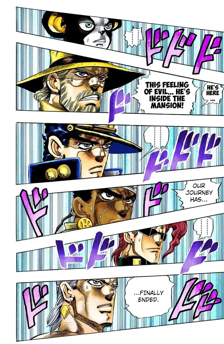 JoJo no Kimyou na Bouken Part 3: Stardust Crusaders Colored Manga, chapter 114, page 12