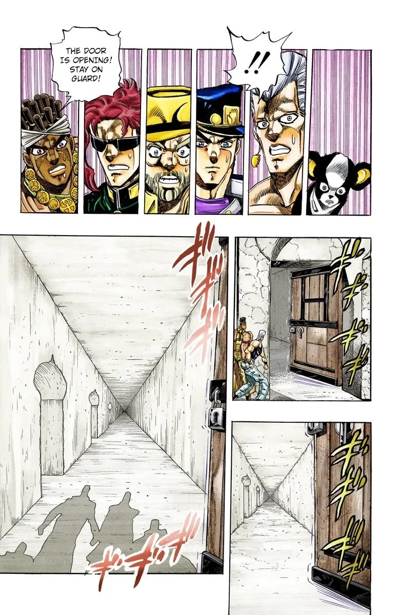 JoJo no Kimyou na Bouken Part 3: Stardust Crusaders Colored Manga, chapter 114, page 15