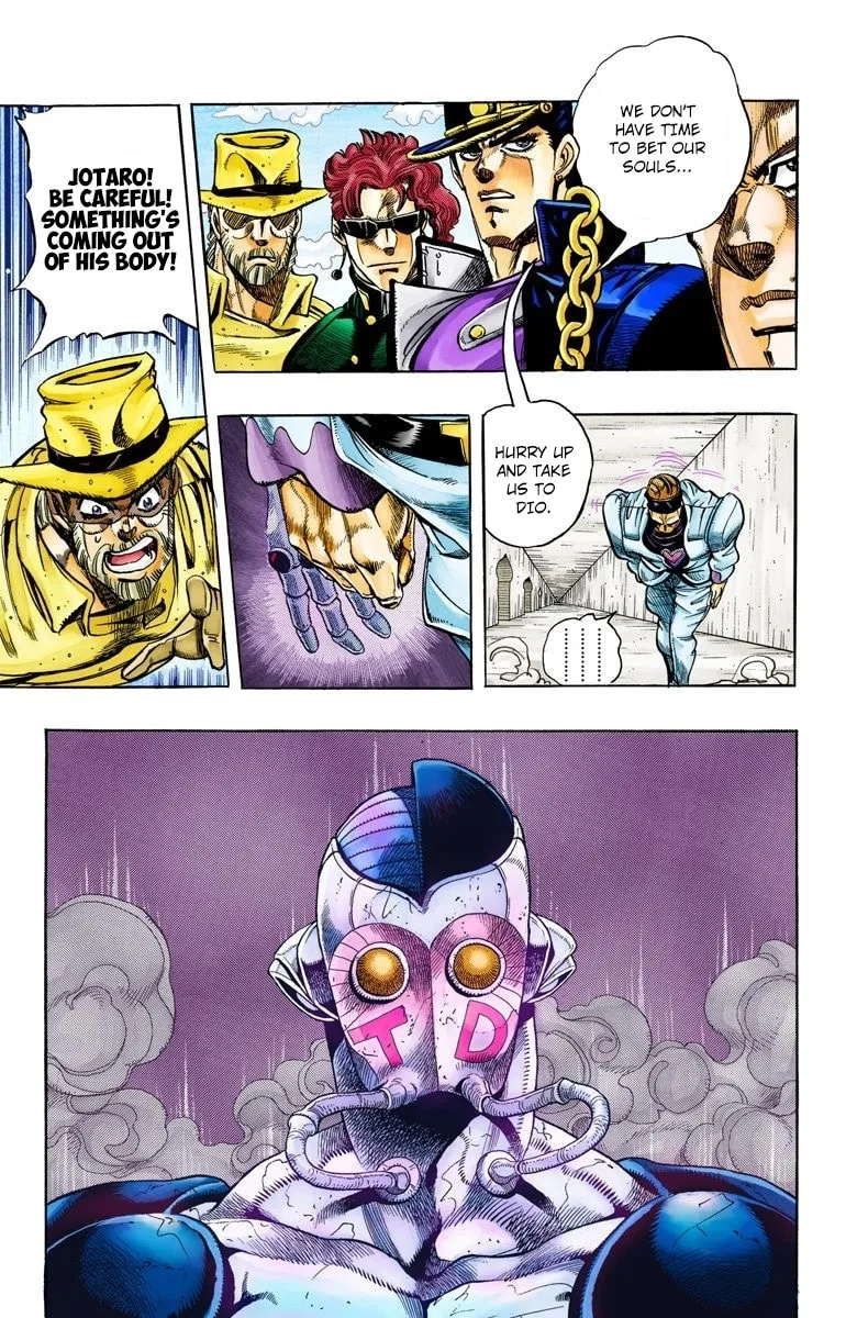 JoJo no Kimyou na Bouken Part 3: Stardust Crusaders Colored Manga, chapter 115, page 6