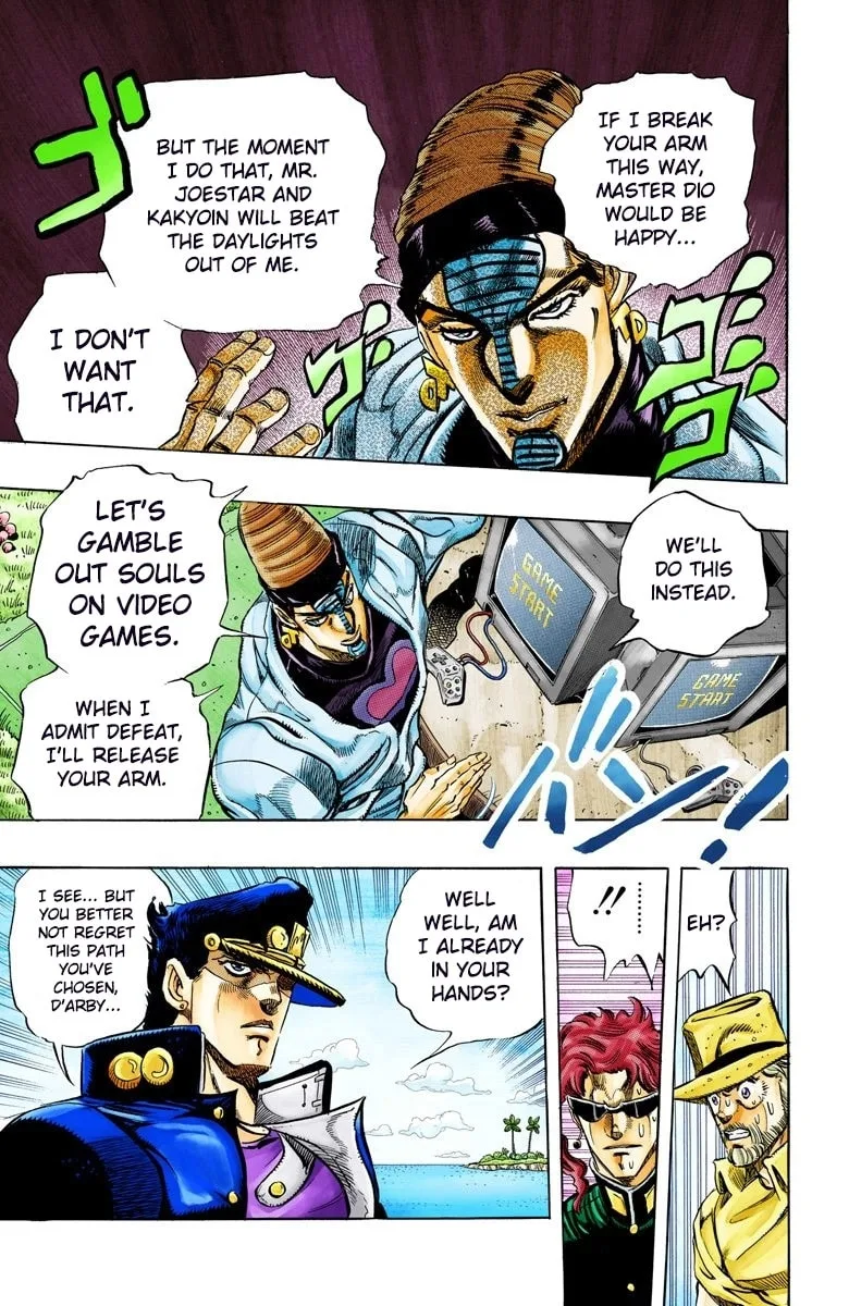 JoJo no Kimyou na Bouken Part 3: Stardust Crusaders Colored Manga, chapter 116, page 20