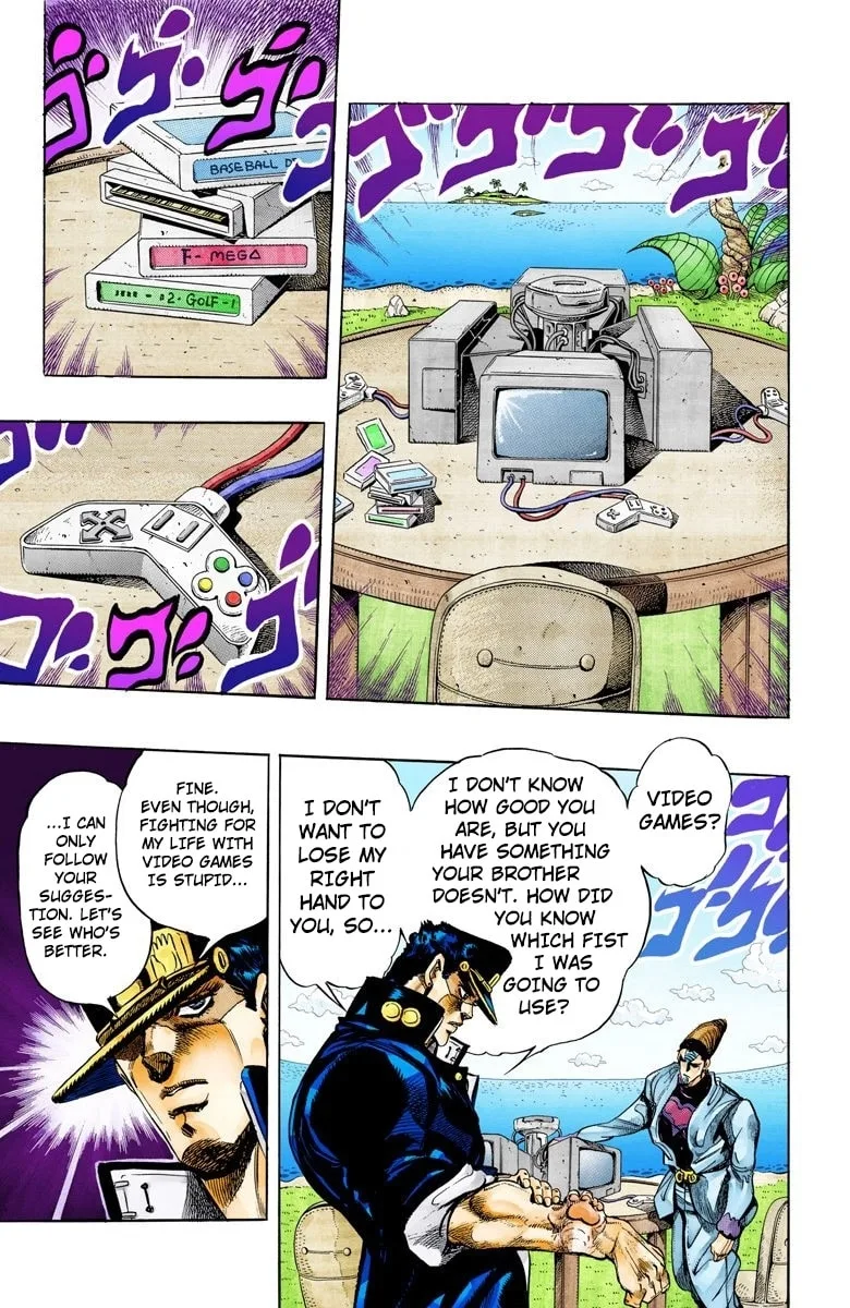 JoJo no Kimyou na Bouken Part 3: Stardust Crusaders Colored Manga, chapter 117, page 3