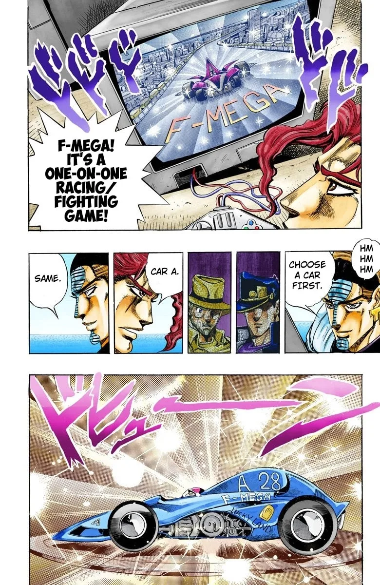 JoJo no Kimyou na Bouken Part 3: Stardust Crusaders Colored Manga, chapter 117, page 8