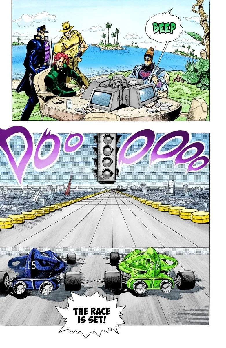 JoJo no Kimyou na Bouken Part 3: Stardust Crusaders Colored Manga, chapter 117, page 11