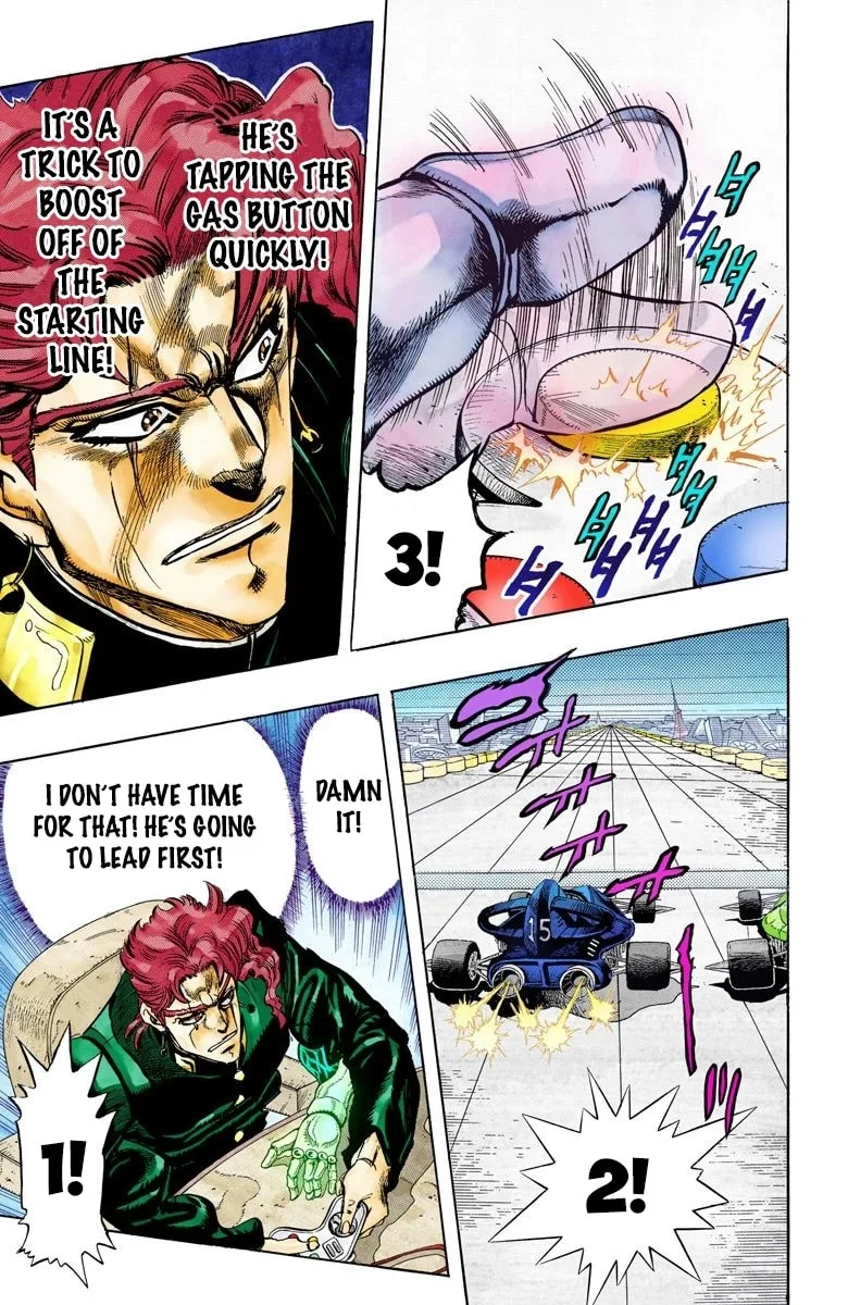 JoJo no Kimyou na Bouken Part 3: Stardust Crusaders Colored Manga, chapter 117, page 13