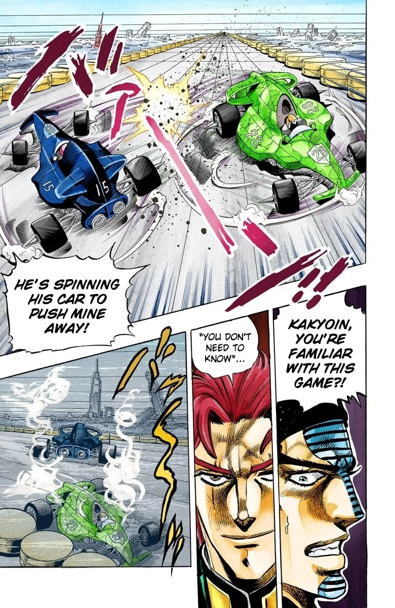 JoJo no Kimyou na Bouken Part 3: Stardust Crusaders Colored Manga, chapter 117, page 19