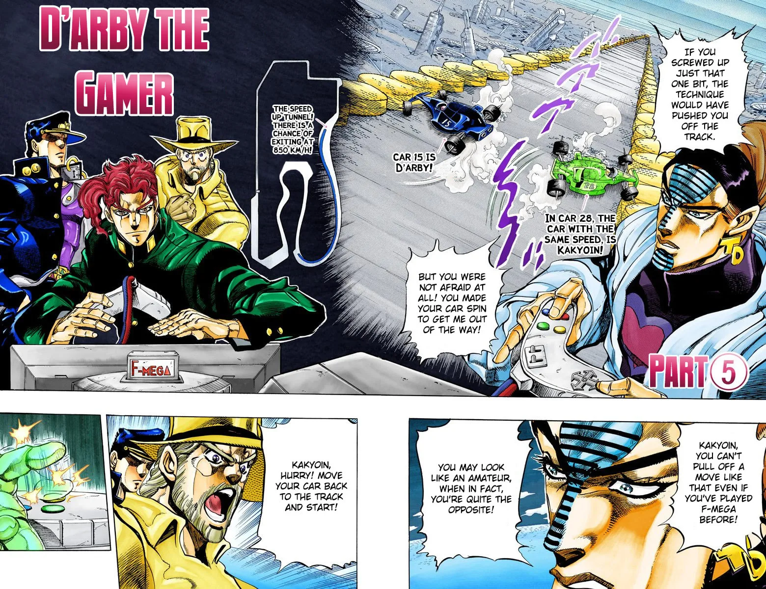 JoJo no Kimyou na Bouken Part 3: Stardust Crusaders Colored Manga, chapter 118, page 1