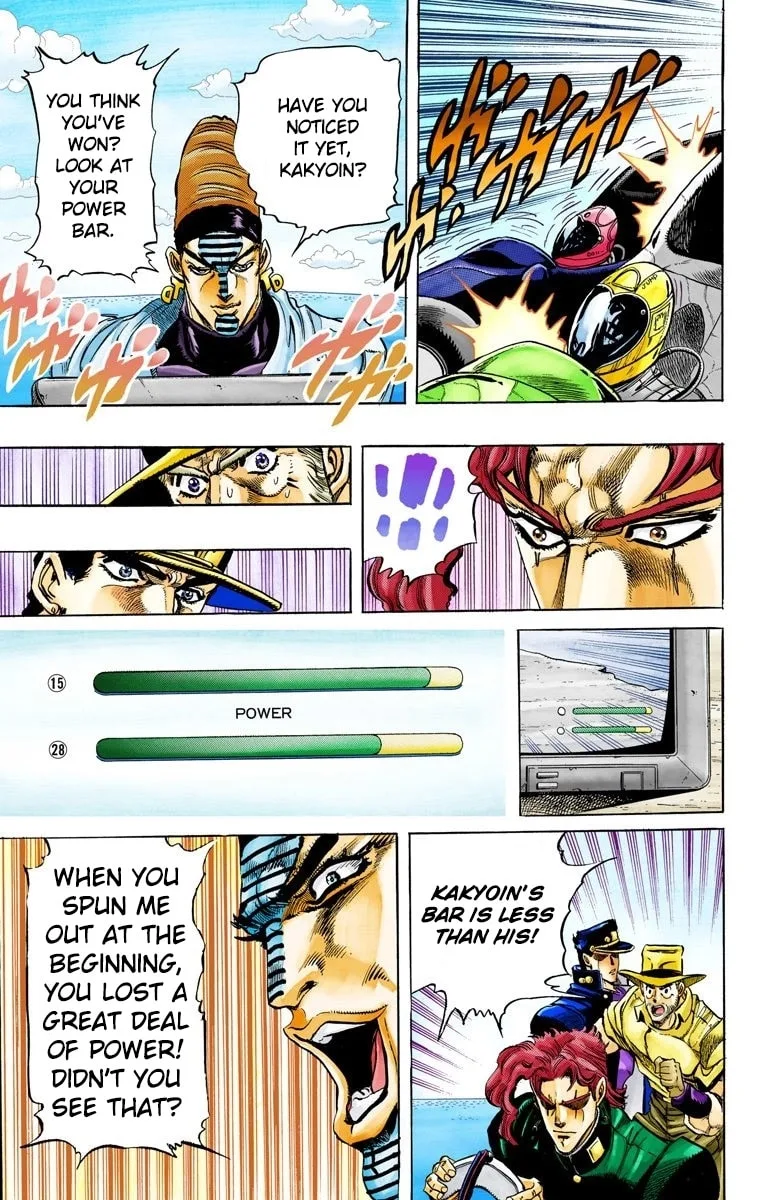 JoJo no Kimyou na Bouken Part 3: Stardust Crusaders Colored Manga, chapter 118, page 15