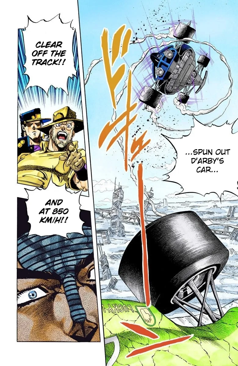 JoJo no Kimyou na Bouken Part 3: Stardust Crusaders Colored Manga, chapter 119, page 13