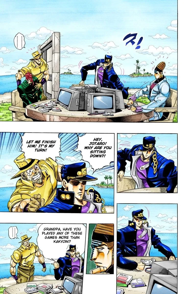 JoJo no Kimyou na Bouken Part 3: Stardust Crusaders Colored Manga, chapter 120, page 5