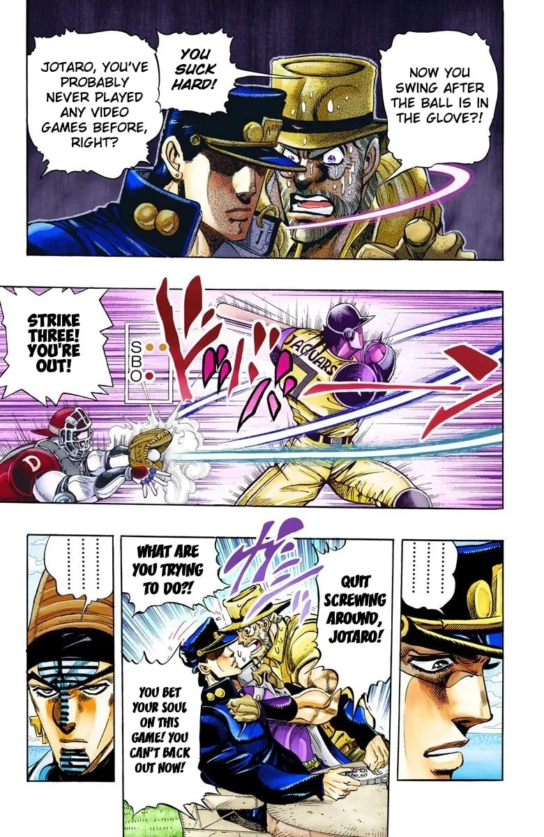 JoJo no Kimyou na Bouken Part 3: Stardust Crusaders Colored Manga, chapter 121, page 4