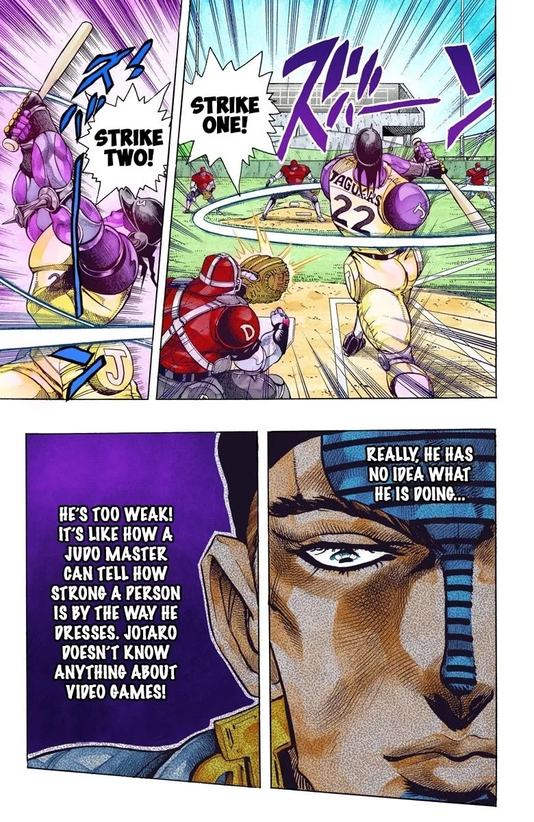 JoJo no Kimyou na Bouken Part 3: Stardust Crusaders Colored Manga, chapter 121, page 10