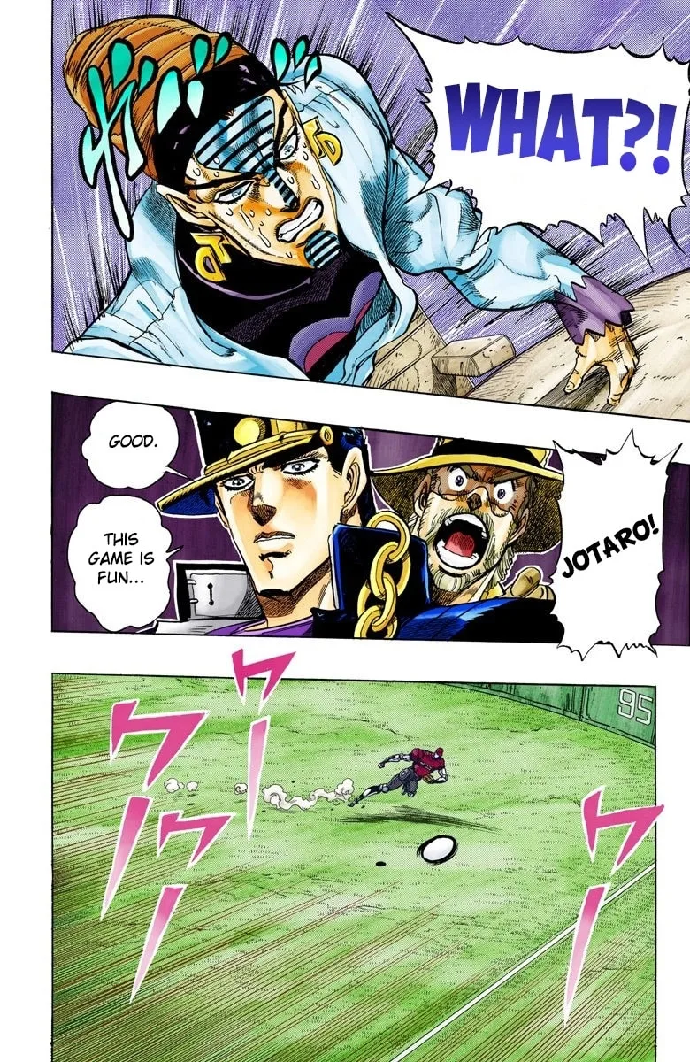 JoJo no Kimyou na Bouken Part 3: Stardust Crusaders Colored Manga, chapter 121, page 15