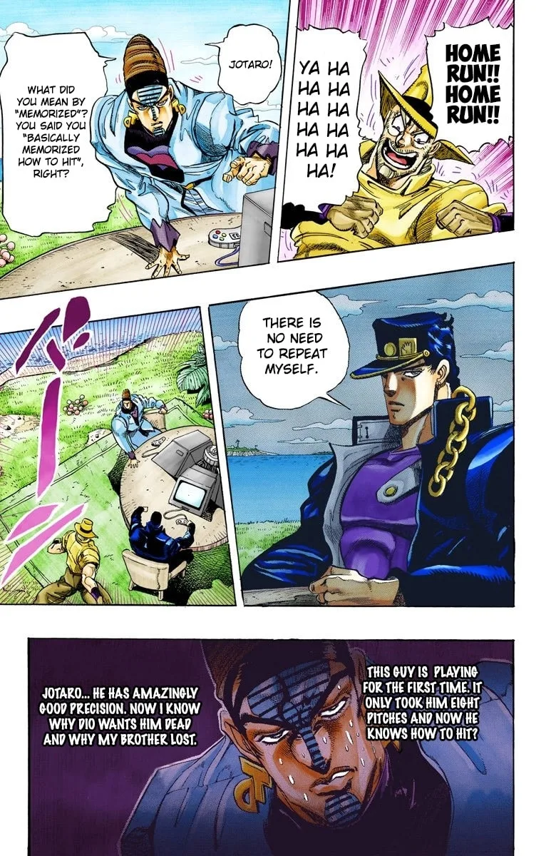 JoJo no Kimyou na Bouken Part 3: Stardust Crusaders Colored Manga, chapter 121, page 18