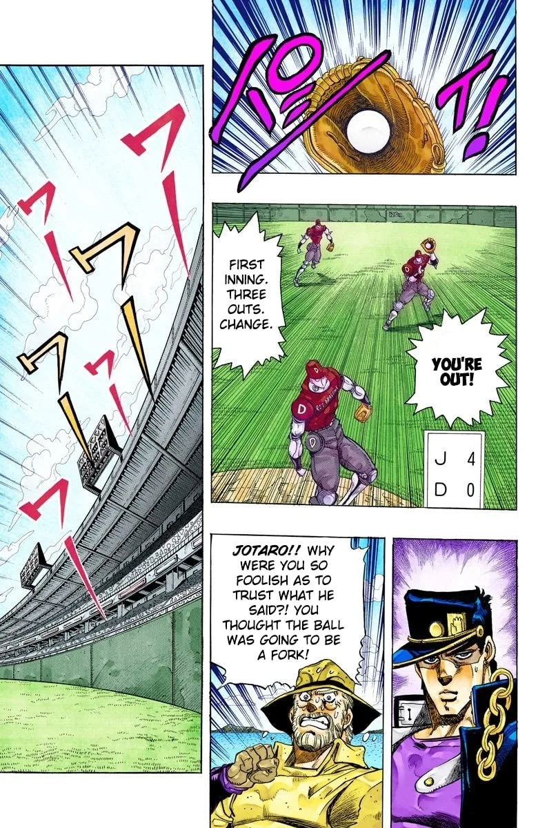 JoJo no Kimyou na Bouken Part 3: Stardust Crusaders Colored Manga, chapter 122, page 12