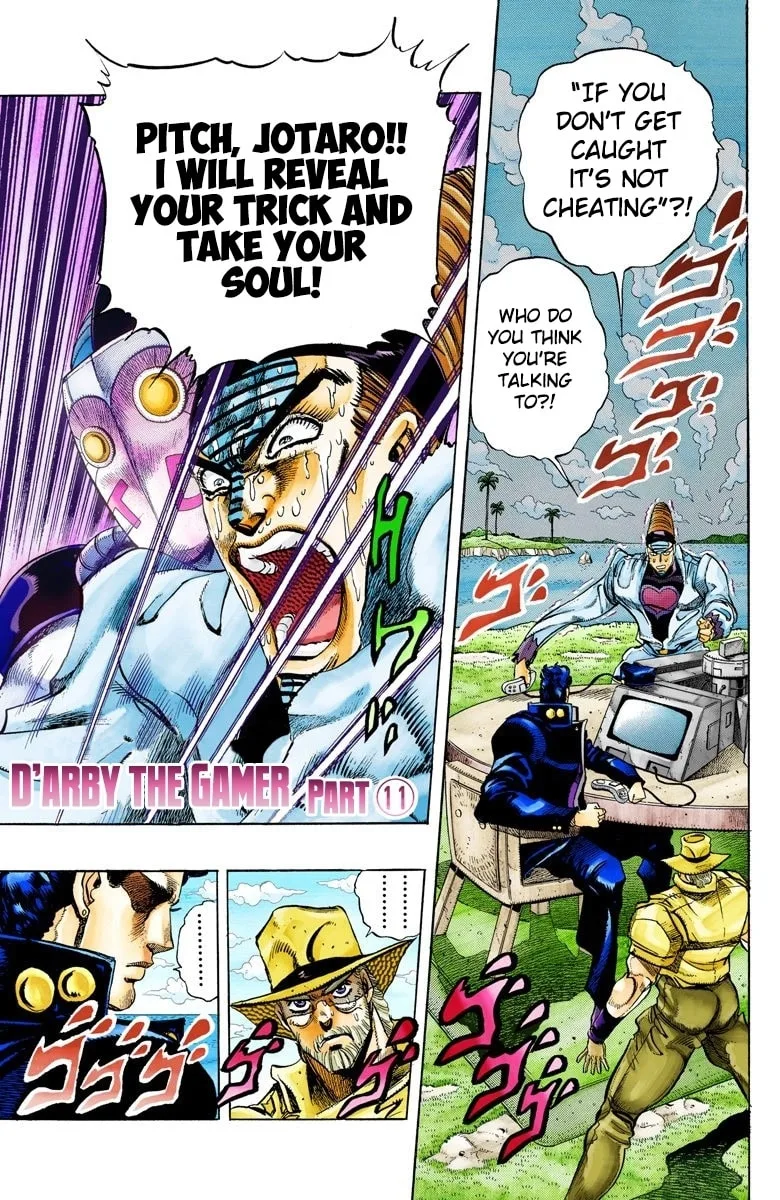 JoJo no Kimyou na Bouken Part 3: Stardust Crusaders Colored Manga, chapter 124, page 1