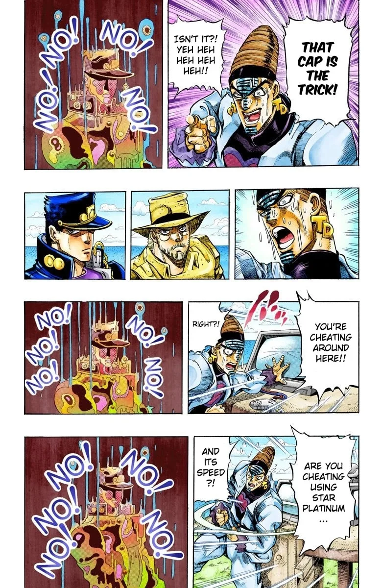 JoJo no Kimyou na Bouken Part 3: Stardust Crusaders Colored Manga, chapter 124, page 9