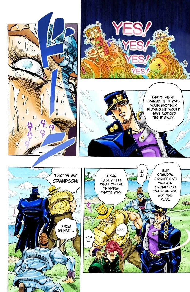 JoJo no Kimyou na Bouken Part 3: Stardust Crusaders Colored Manga, chapter 124, page 16