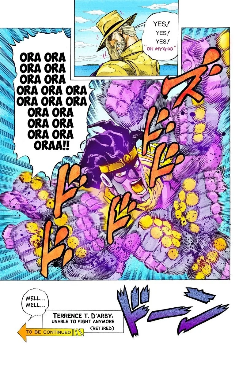 JoJo no Kimyou na Bouken Part 3: Stardust Crusaders Colored Manga, chapter 124, page 19