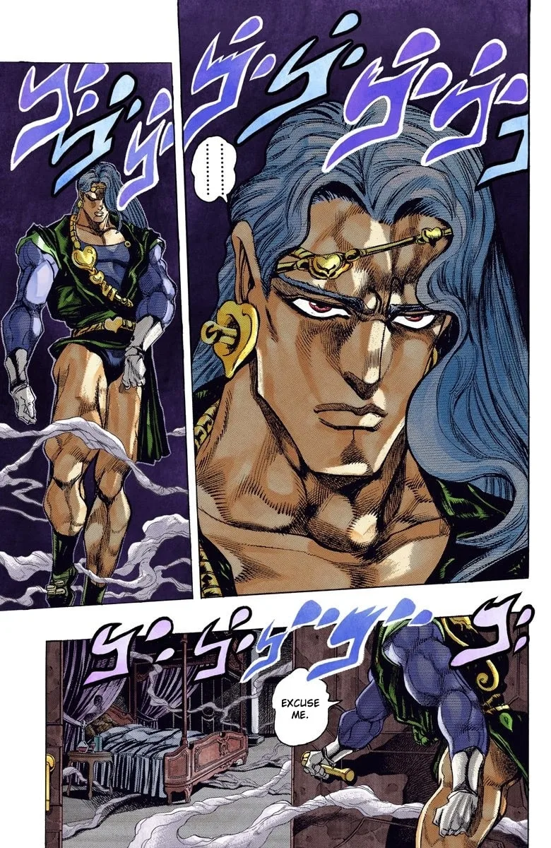 JoJo no Kimyou na Bouken Part 3: Stardust Crusaders Colored Manga, chapter 125, page 7