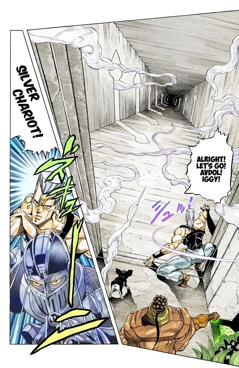 JoJo no Kimyou na Bouken Part 3: Stardust Crusaders Colored Manga, chapter 126, page 3