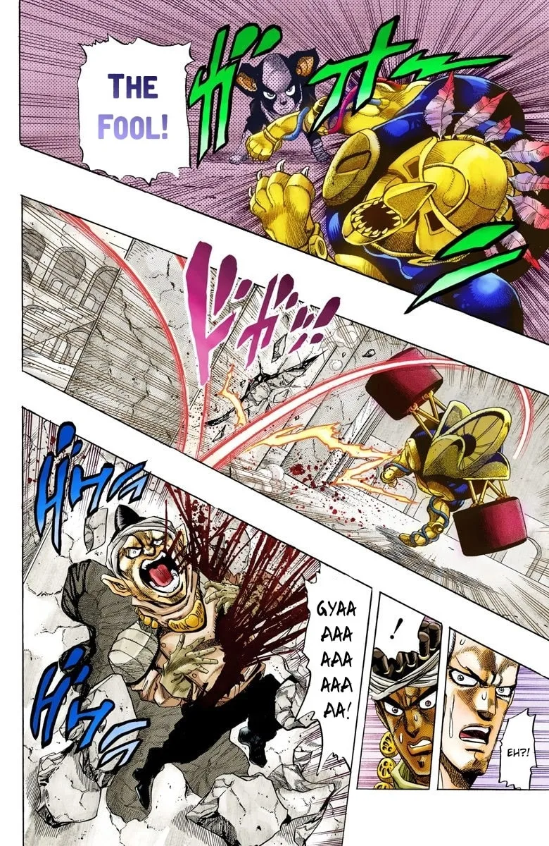 JoJo no Kimyou na Bouken Part 3: Stardust Crusaders Colored Manga, chapter 126, page 9