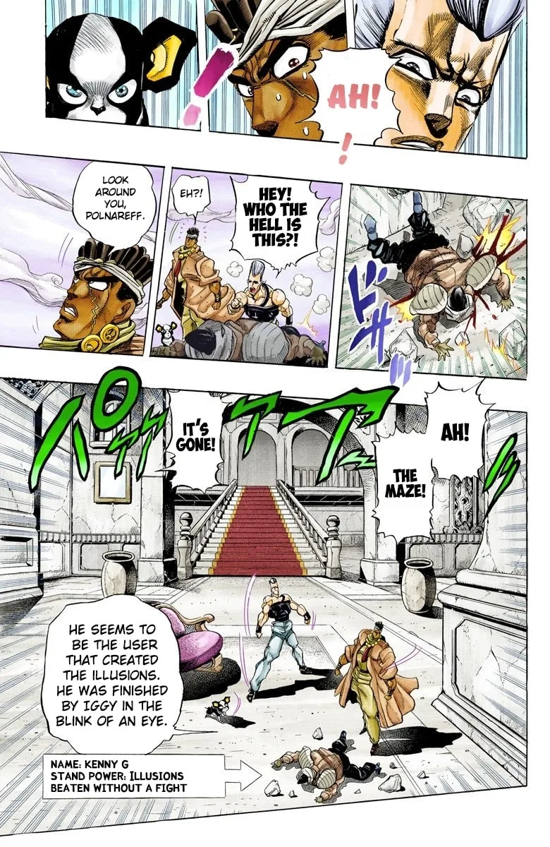 JoJo no Kimyou na Bouken Part 3: Stardust Crusaders Colored Manga, chapter 126, page 10