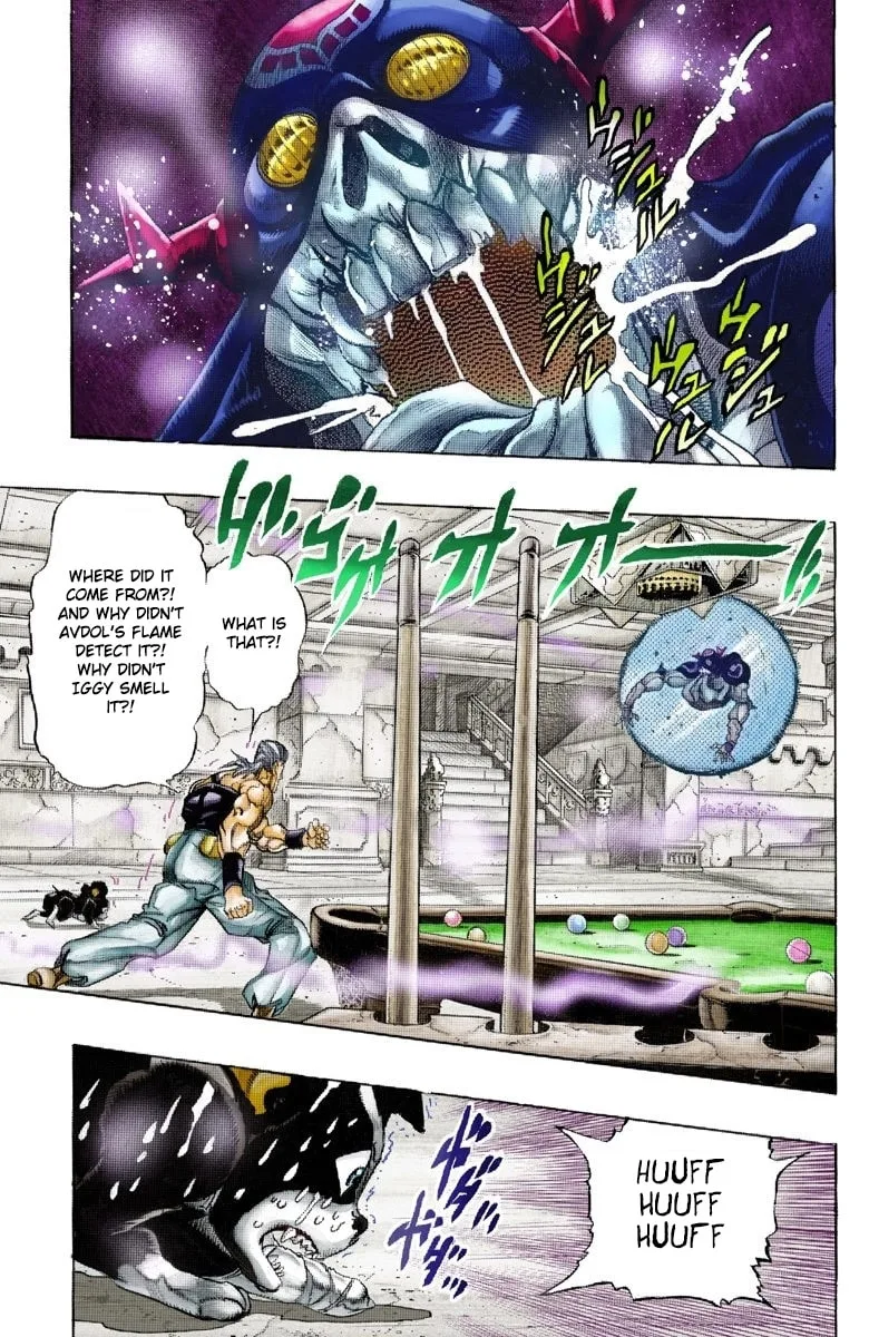 JoJo no Kimyou na Bouken Part 3: Stardust Crusaders Colored Manga, chapter 127, page 4