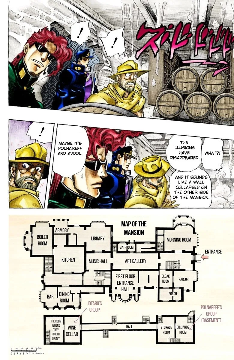 JoJo no Kimyou na Bouken Part 3: Stardust Crusaders Colored Manga, chapter 127, page 12