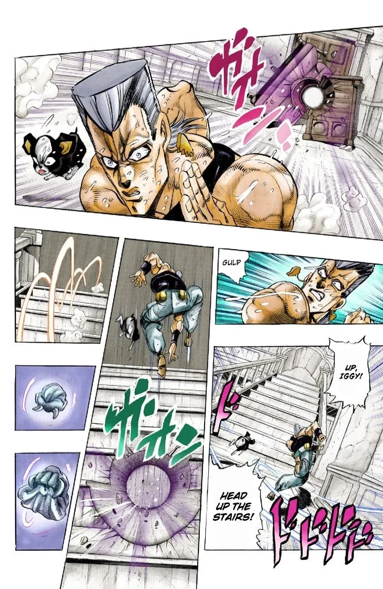 JoJo no Kimyou na Bouken Part 3: Stardust Crusaders Colored Manga, chapter 127, page 16