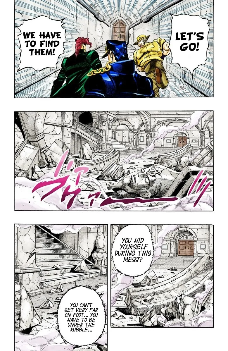 JoJo no Kimyou na Bouken Part 3: Stardust Crusaders Colored Manga, chapter 128, page 15